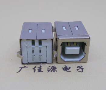 常州USB BF180度母座 打印机接口 立式直插带赛