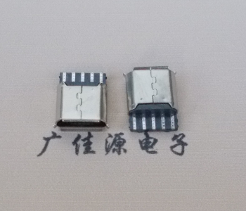 常州Micro USB5p母座焊线 前五后五焊接有后背