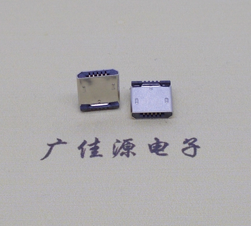 常州micro usb 5p公头 短体插板H=5.9立插