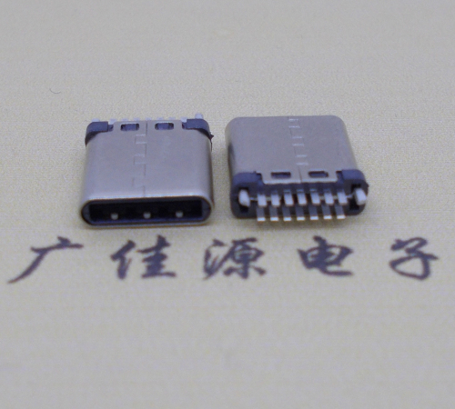 常州type-c14p公头铆合有地线接口厚2.7mm