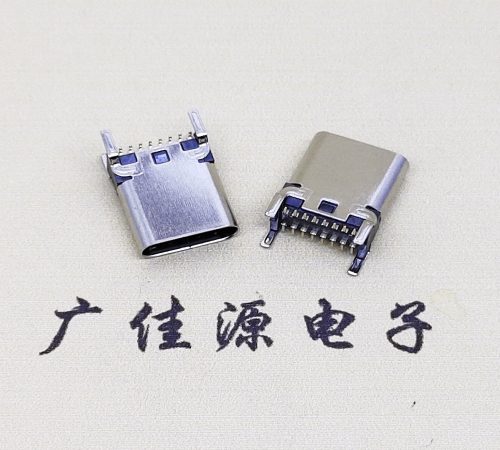 常州USB 3.1TYPE-C16Pin立贴母头座子引脚接线正负级详解